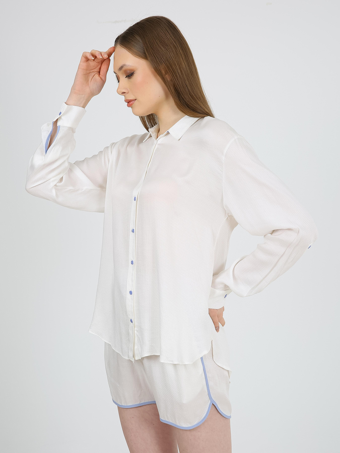 Сорочка повсякденна Casalini модель 242-CA-2999-204_белый_голубой Сорочка повсякденна Casalini модель 242-CA-2999-204_белый_голубой Фото