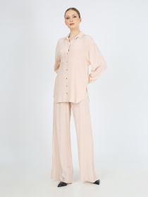 Сорочка Casalini модель 242-CA-2999-211_пудровый Фото