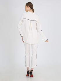 Рубашка повседневная Casalini модель 242-CA-2999-213_белый Рубашка повседневная Casalini модель 242-CA-2999-213_белый Фото