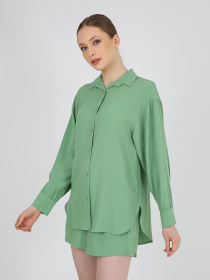 Шорты Casalini модель 242-CA-4294_зеленый Фото