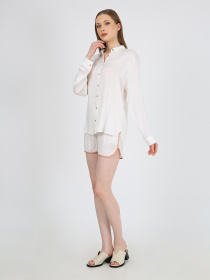 Шорты Casalini модель 242-CA-4295_белый_бежевый Фото