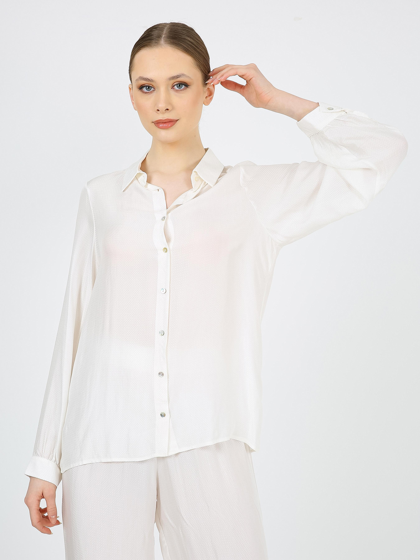 Палаццо Casalini модель 242-CA-4301_белый Палаццо Casalini модель 242-CA-4301_белый Фото