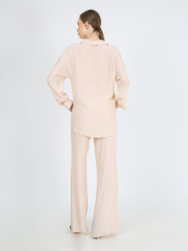 Палаццо Casalini модель 242-CA-4302_пудра Фото