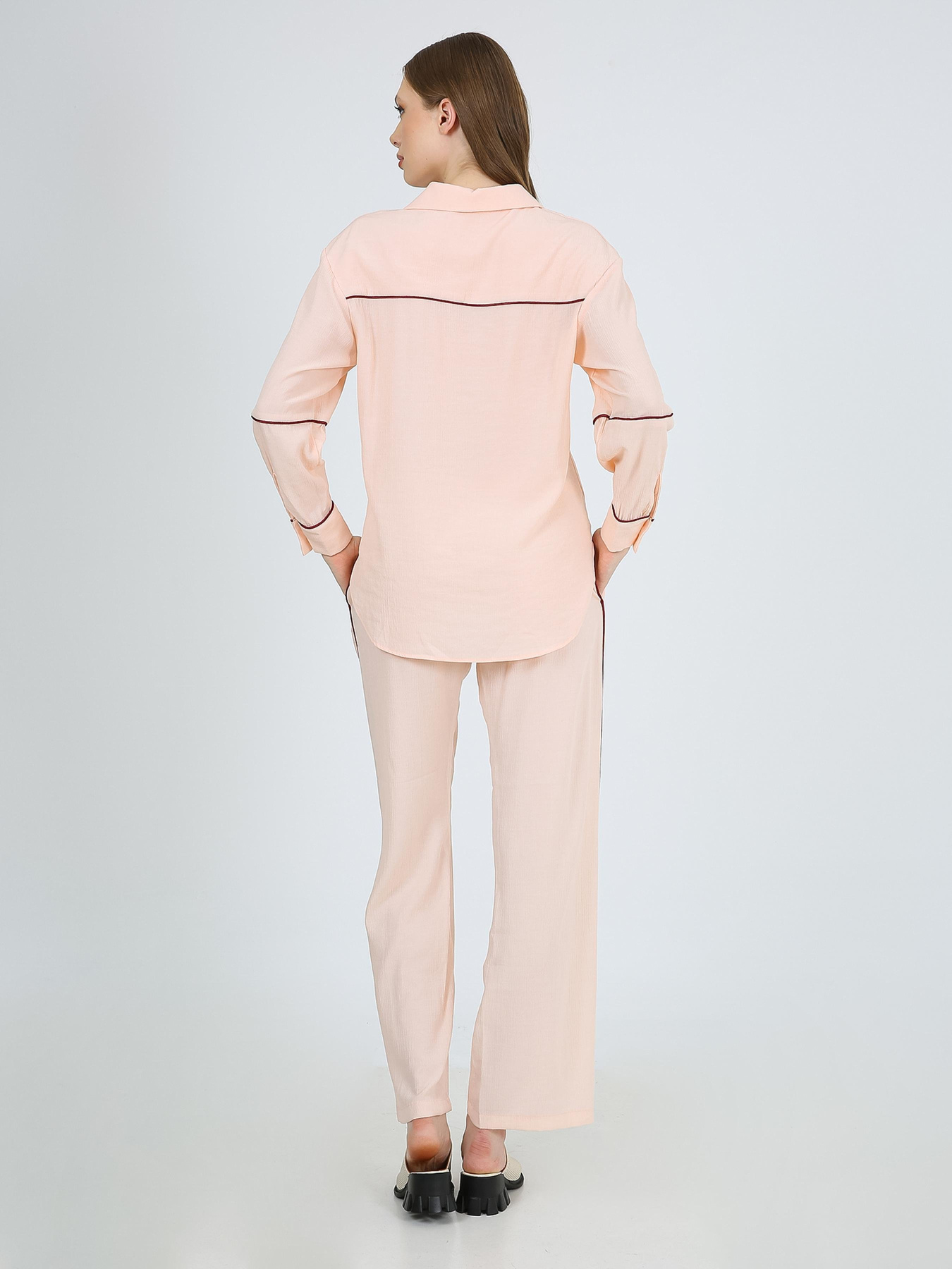 Штани повсякденні Casalini модель 242-CA-4304_пудра Фото