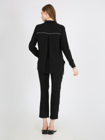 Штани повсякденні Casalini модель 242-CA-4304_чёрный Фото