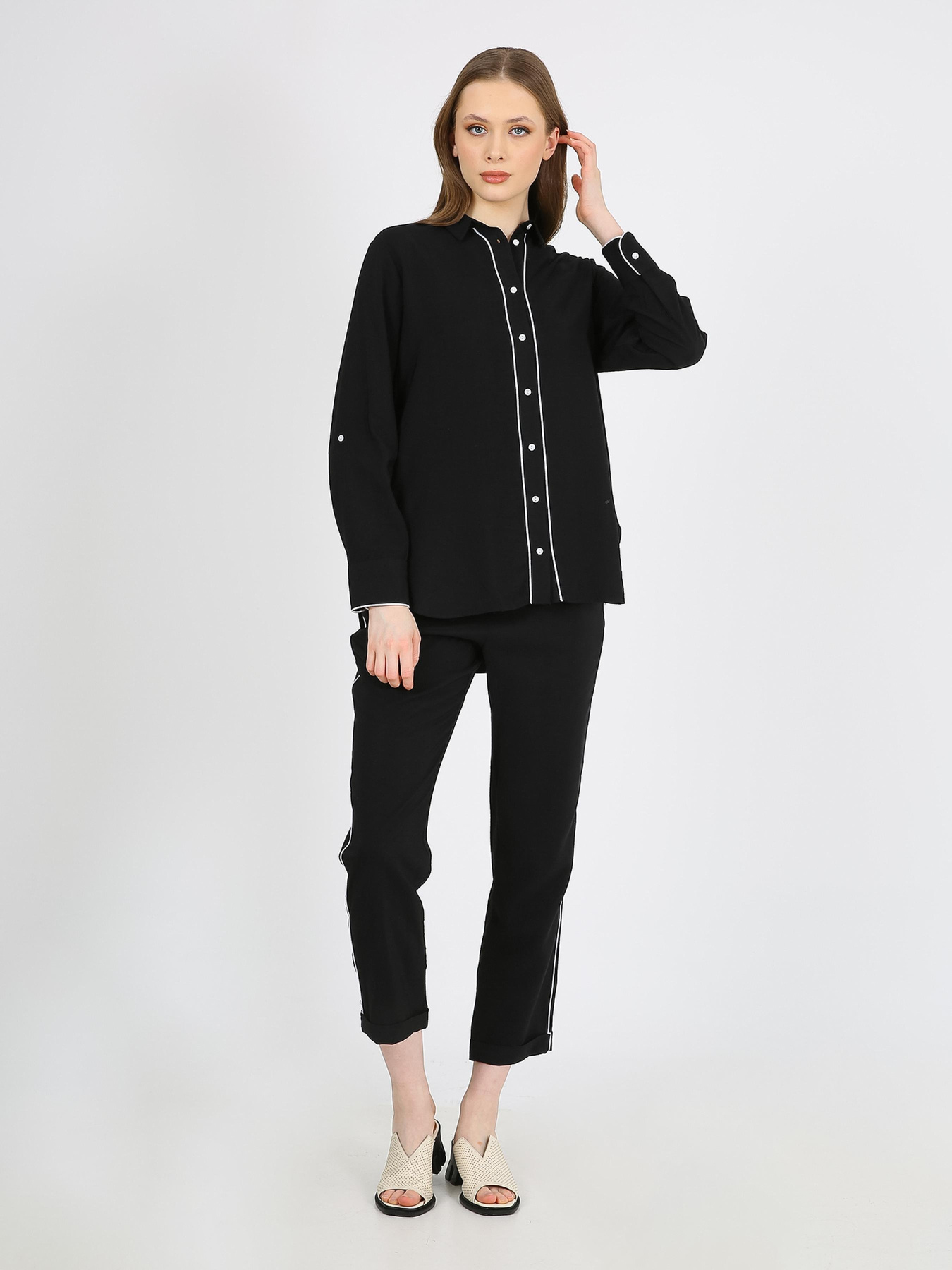 Повседневные штаны Casalini модель 242-CA-4304_чёрный Фото