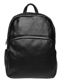 Рюкзак Borsa Leather модель k168001-black Фото