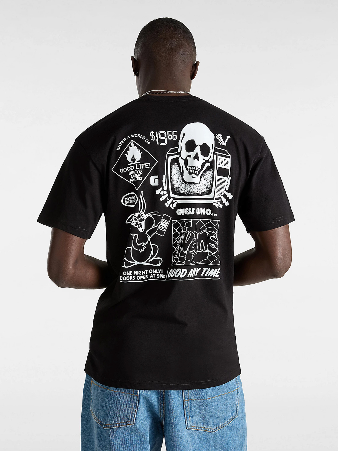Футболки и поло Vans модель VN000HFNBLK1 Фото