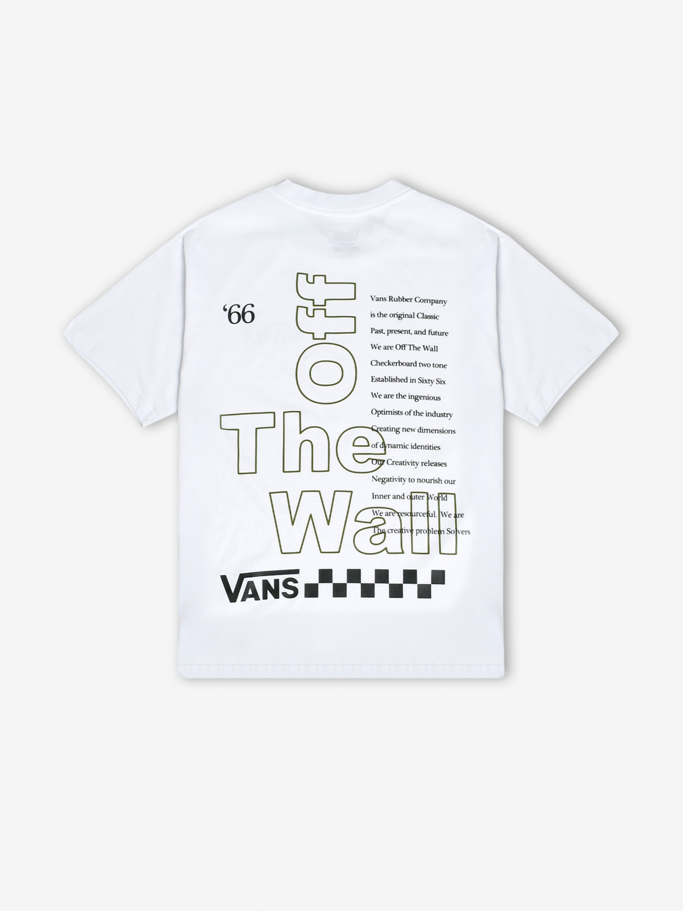 Футболки и поло Vans модель VN000HFTWHT1 Фото