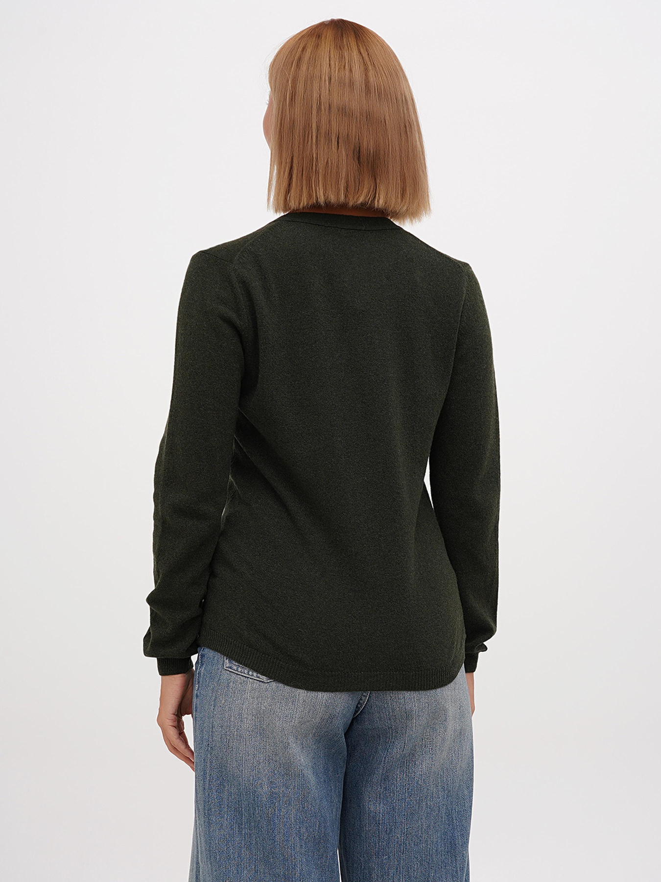 Кардиган Sassofono модель A271-SF-1403_хаки Фото