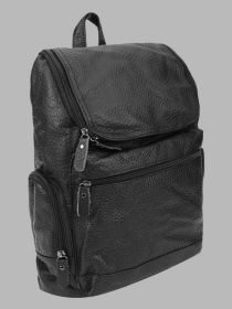 Рюкзак Borsa Leather модель 1t1017m-black Фото