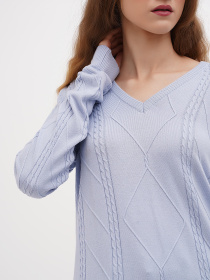 Джемпер Sassofono модель A271-SF-1412_голубой Фото