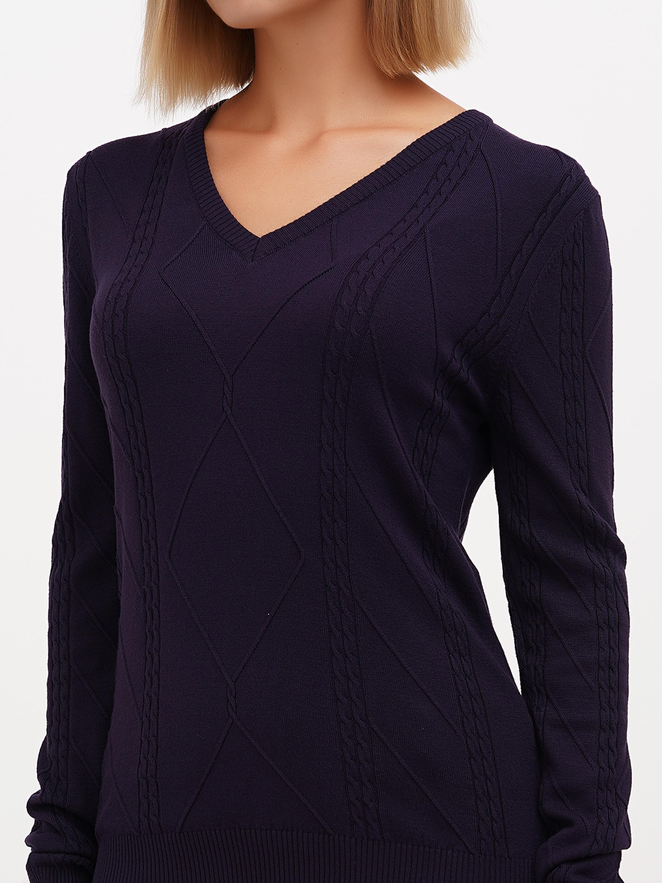 Джемпер Sassofono модель A271-SF-1412_темно_синий Фото