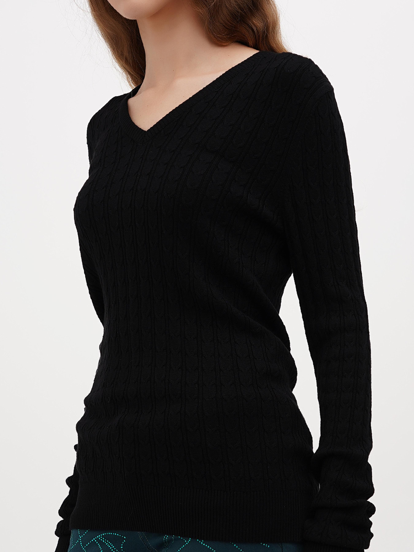 Джемпер Sassofono модель A271-SF-1414_черный Фото