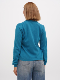 Кардиган Sassofono модель A271-SF-1403_темно_голубой Фото