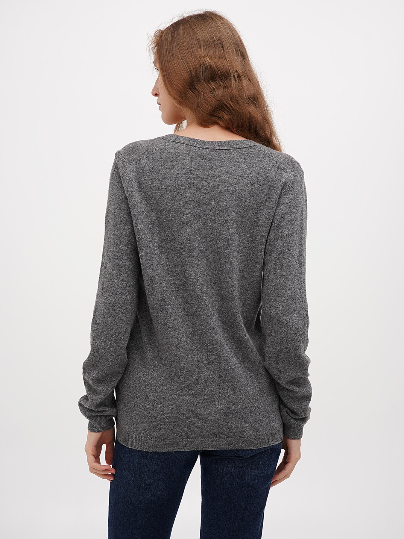 Кардиган Sassofono модель A271-SF-1403_серый Фото