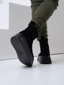 Ботинки ISSA Plus модель OB2-501_черный Фото