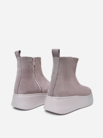 Ботинки ISSA Plus модель OB2-501_бежевый Фото