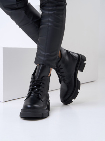 Ботинки ISSA Plus модель OB2-504_черный Фото