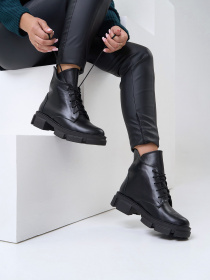 Ботинки ISSA Plus модель OB2-504_черный Фото