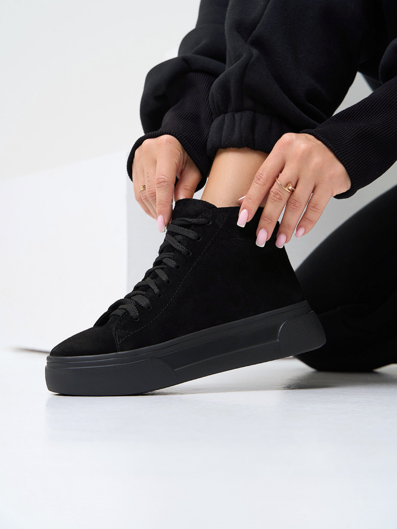 Черевики ISSA Plus модель OB2-506_черный Фото