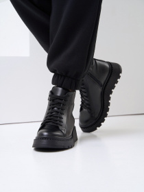 Ботинки ISSA Plus модель OB2-513_черный Фото