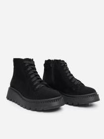 Ботинки ISSA Plus модель OB2-514_черный Фото