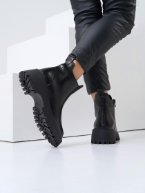 Ботинки ISSA Plus модель OB2-515_черный Фото