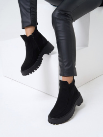 Ботинки ISSA Plus модель OB2-516_черный Фото