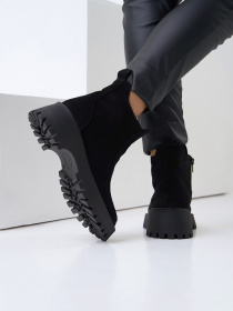 Ботинки ISSA Plus модель OB2-516_черный Фото