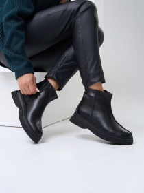 Ботинки ISSA Plus модель OB2-517_черный Фото