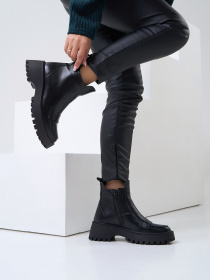 Ботинки ISSA Plus модель OB2-519_черный Фото