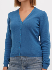 Кардиган Sassofono модель A271-SF-1403_синий Фото