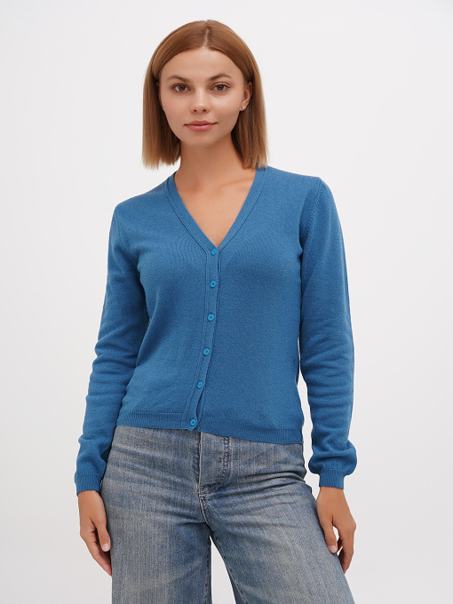 Кардиган Sassofono модель A271-SF-1403_синий Фото