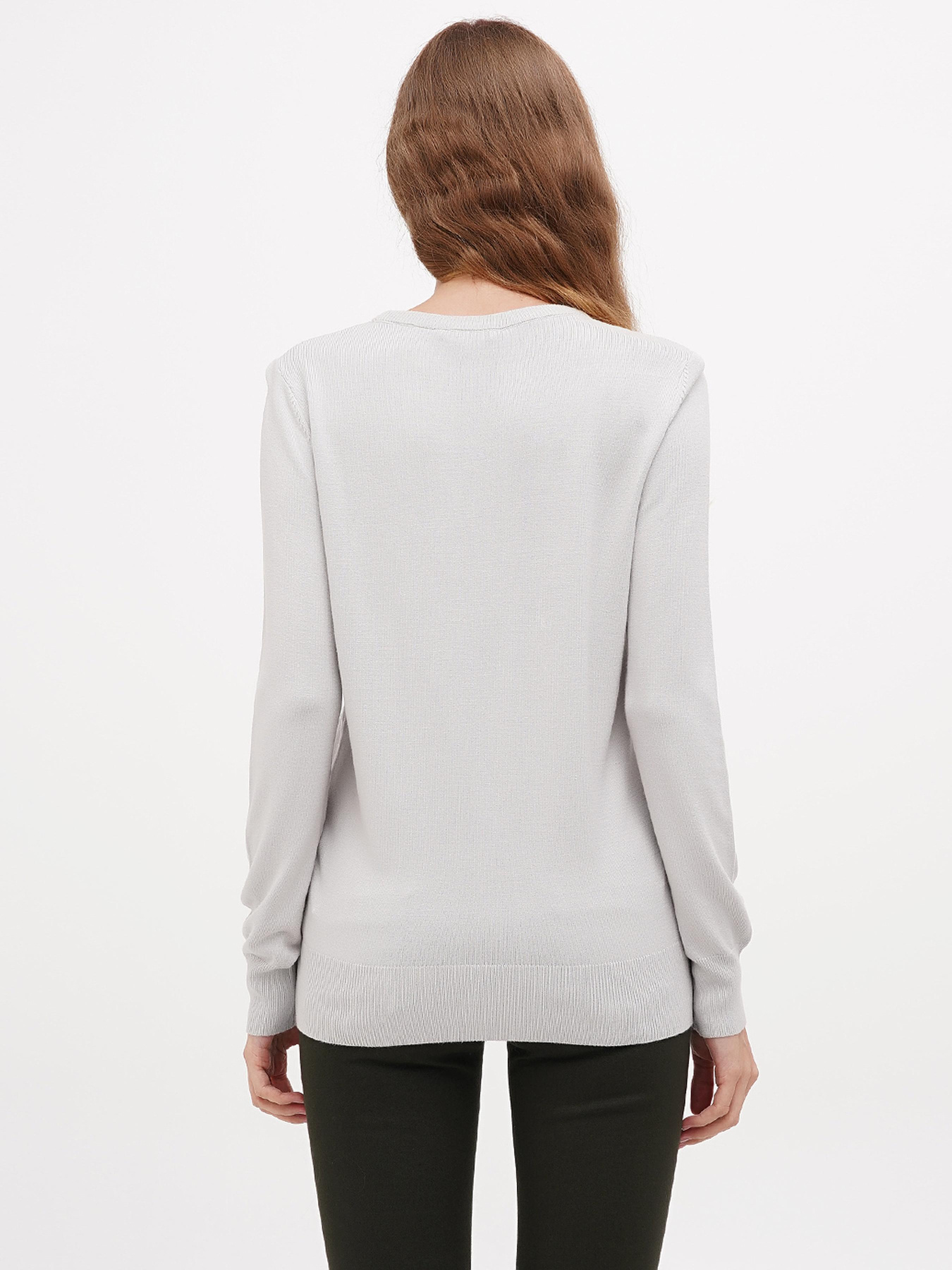 Джемпер Sassofono модель A271-SF-1408_серый Фото