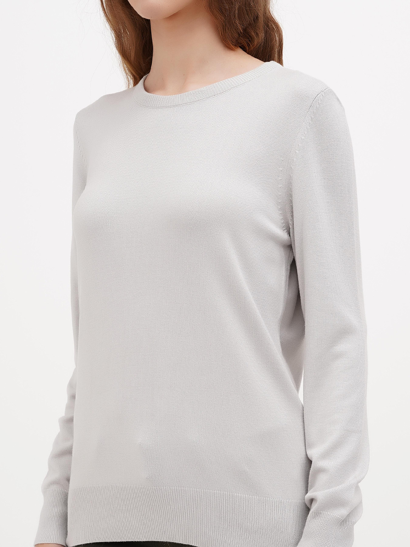 Джемпер Sassofono модель A271-SF-1408_серый Фото