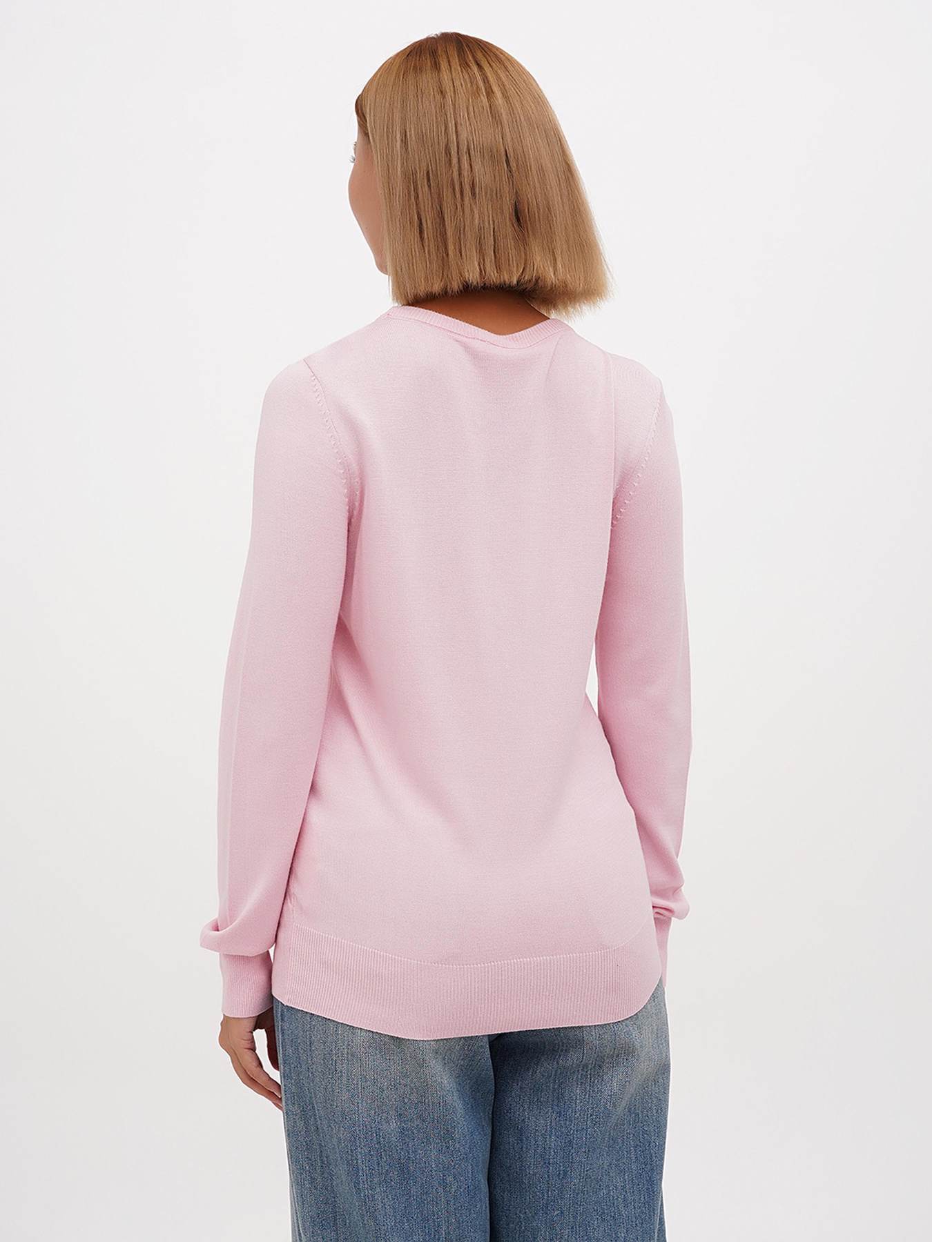 Джемпер Sassofono модель A271-SF-1408_пудра Фото