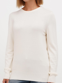 Джемпер Sassofono модель A271-SF-1408_молочный Фото