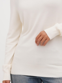 Джемпер Sassofono модель A271-SF-1408_молочный Фото