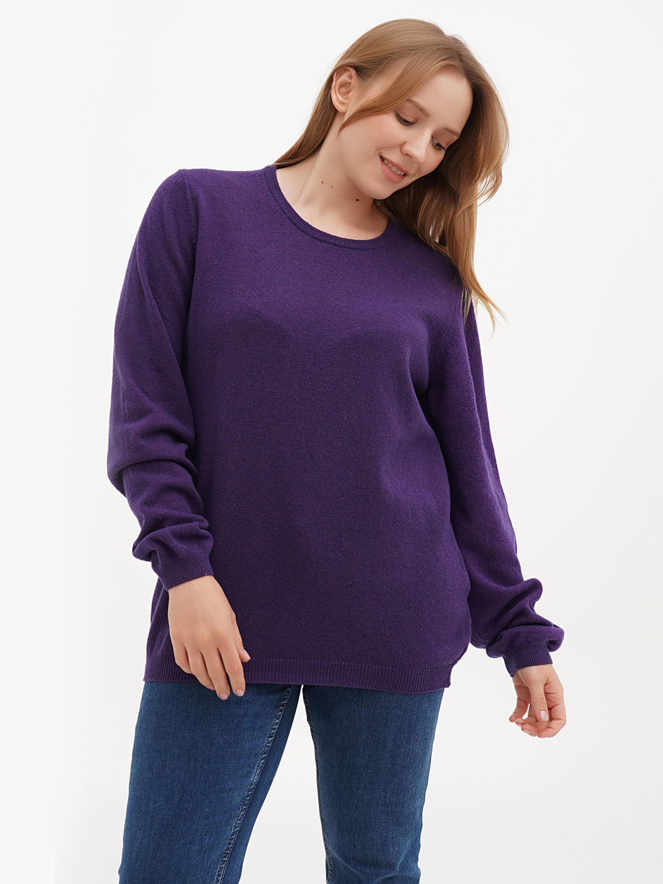 Джемпер Sassofono модель A271-SF-1401_фиолетовый Фото
