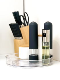 Подставка вращающаяся на 360° Lazy Susan прозрачная MBM MY HOME модель KP-73 T Фото