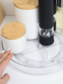 Подставка вращающаяся на 360° Lazy Susan прозрачная MBM HOME модель KP-73 T Подставка вращающаяся на 360° Lazy Susan прозрачная MBM HOME модель KP-73 T Фото