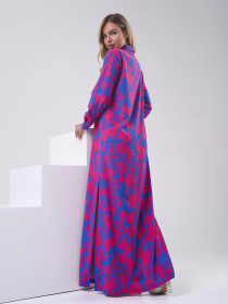 Сукня максі ISSA Plus модель 14802_синий Фото