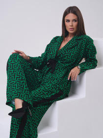 Костюм ISSA Plus модель 14804_зеленый Фото