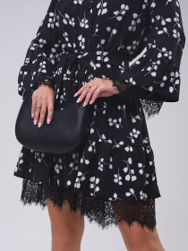 Платье мини ISSA Plus модель SA-562_черный Фото