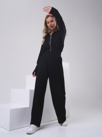 Повседневный костюм ISSA Plus модель SA-552_черный Фото