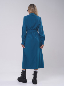 Платье миди ISSA Plus модель SA-555_зеленый Фото