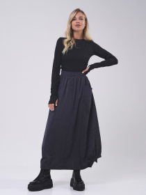 Спідниця максі ISSA Plus Модель 14815_серый Фото