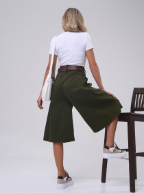 Кюлоты ISSA Plus модель 14807_хаки Фото