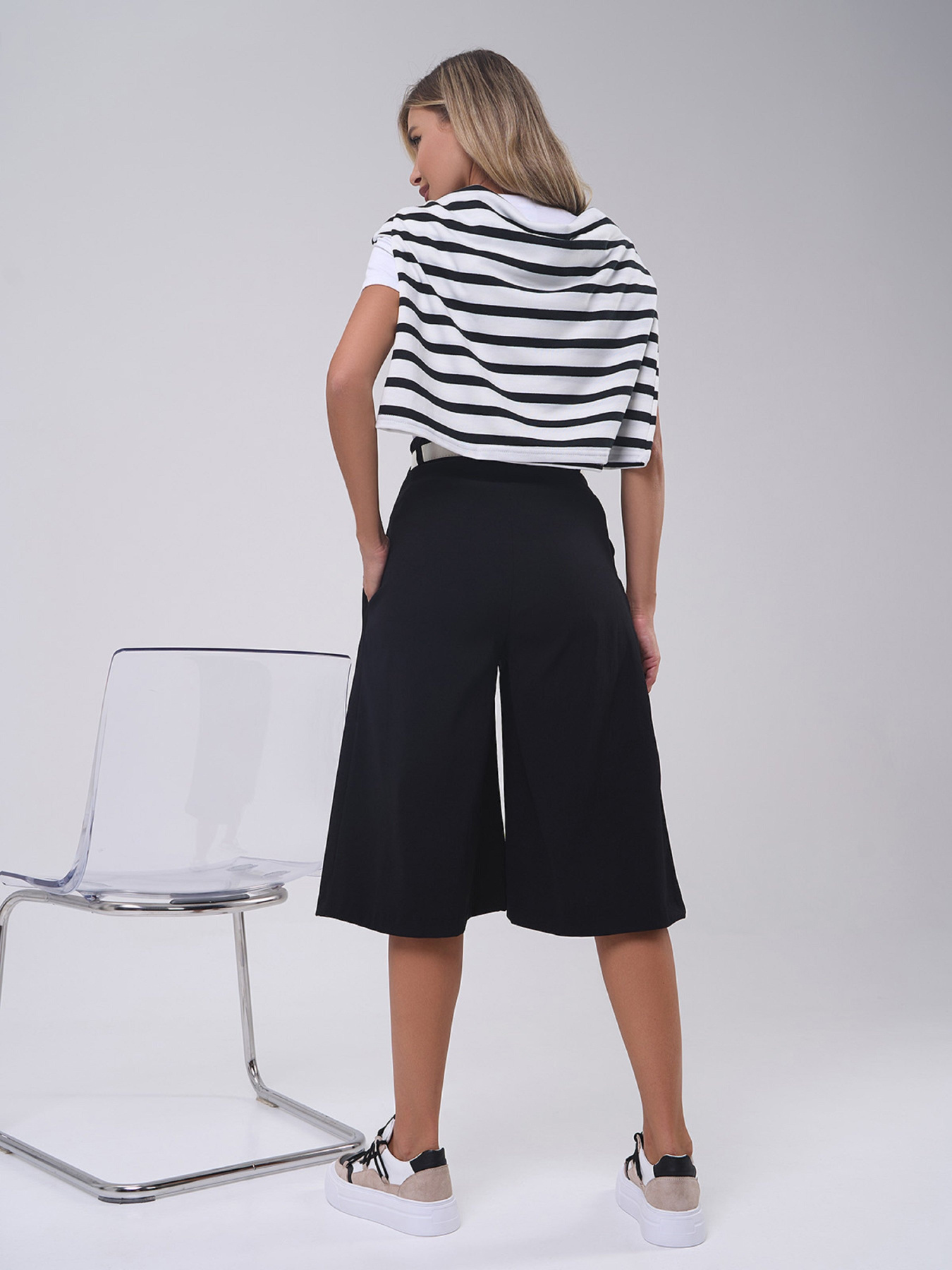 Кюлоты ISSA Plus модель 14807_черный Фото